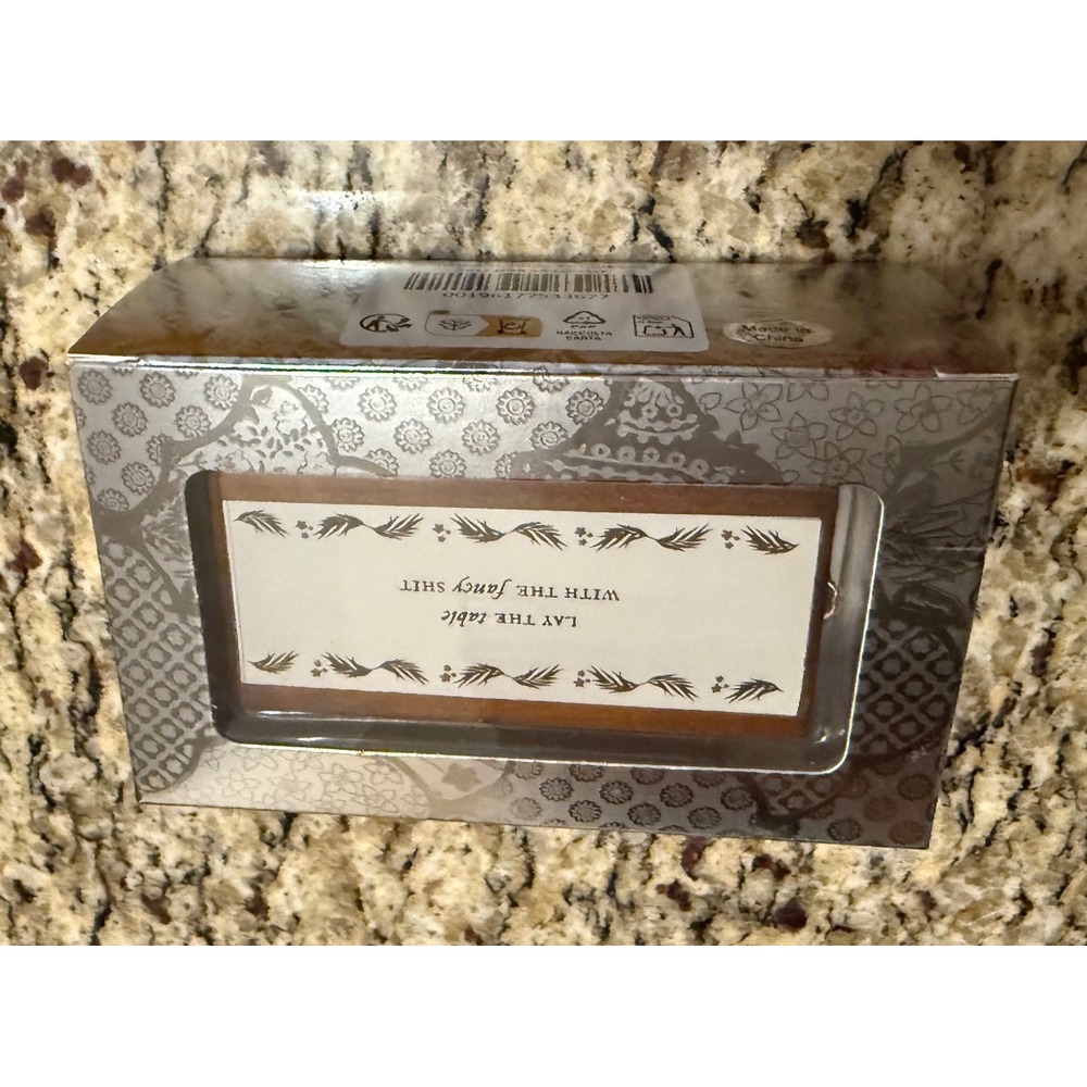 Taylor Swift Lay the Table Tolerate It Ornament NIB